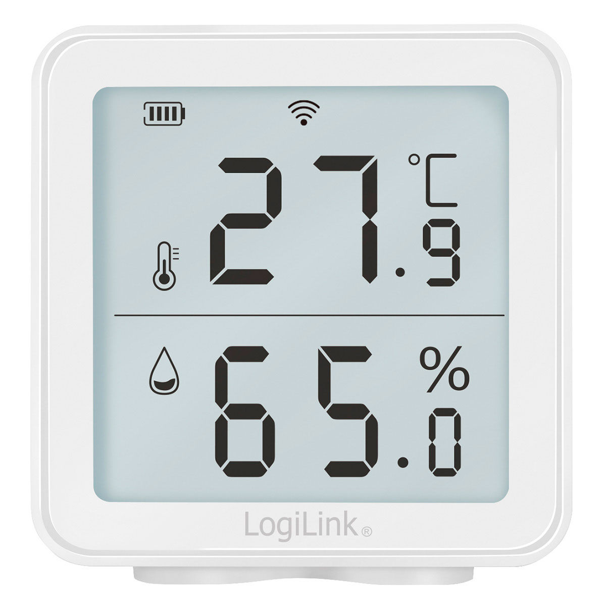 Wifi Temperatur- og Fugtighedsmåler til Smart-Life og Tuya App standarder