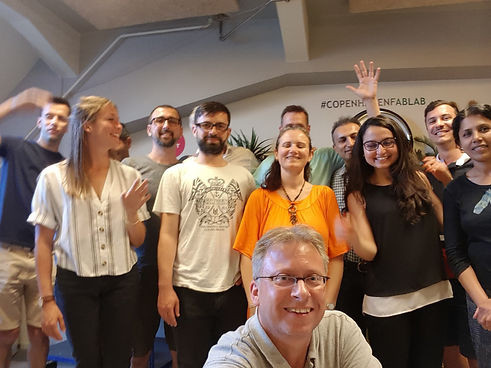 Agile CX-team at Valby FabLab