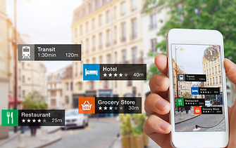 Google Map 3D-interactions