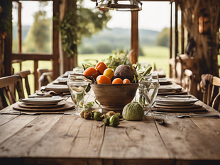 Vegetarian Farm-to-Table Dining Retreat