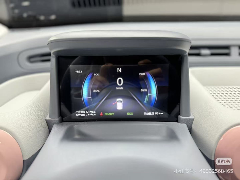 Thumbnail: 90 km/t 2-seat MANGO RWD Mini EV with 7" screen, aircon, backseat isofix, 170 km