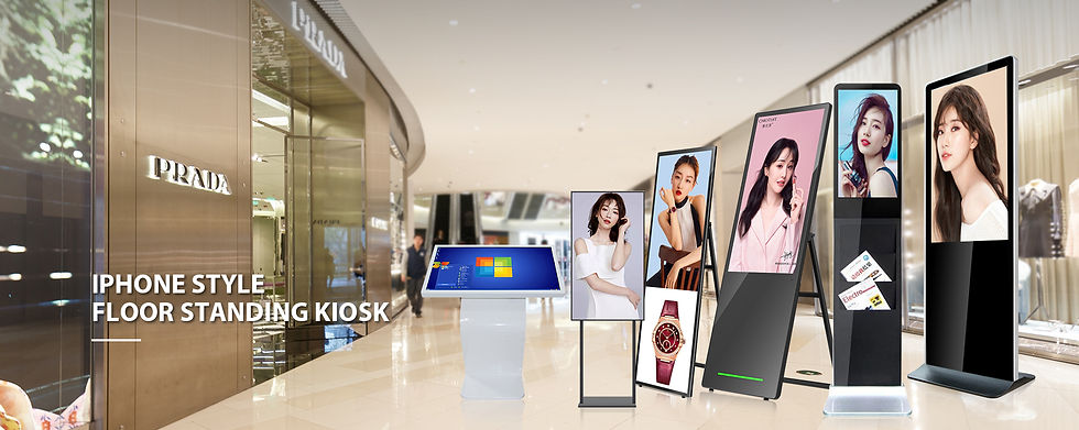 Butik center displays