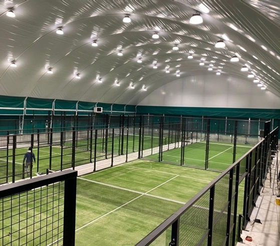 Tensile Structures - Year Round Padel Court Play