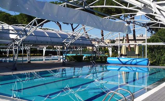 Swimming Pool Canopies - extend your time in the pool