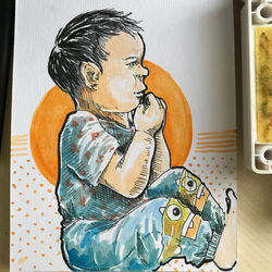 myboy - watercolor
