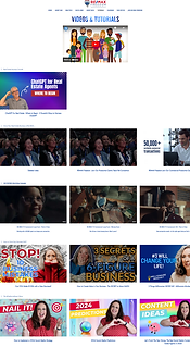 Sample Tutorials of a WIX website design for RE/MAX Freedom