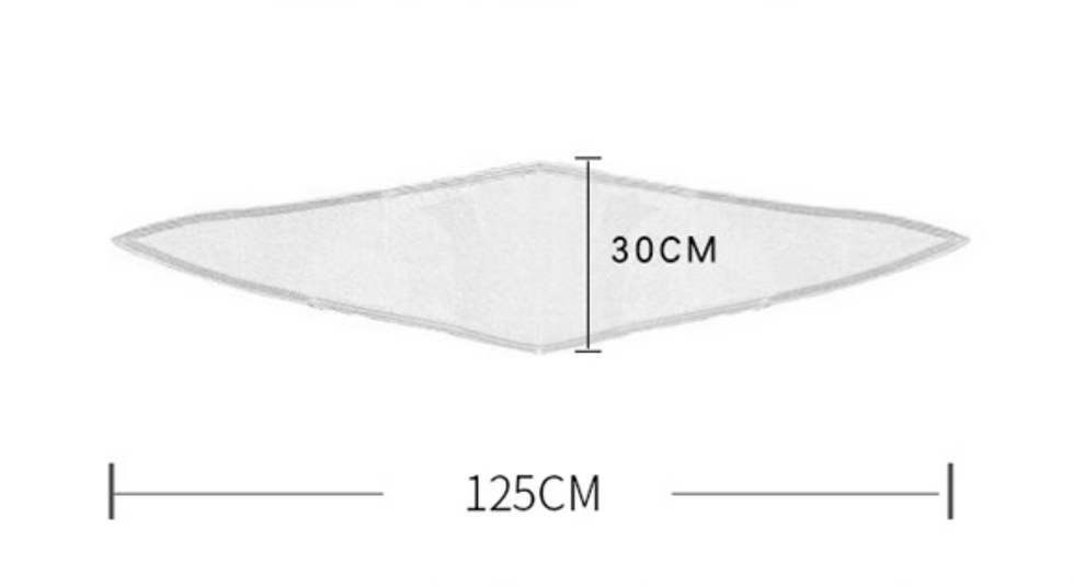 Thumbnail: HIKARI cashmere triangle- starry midnight