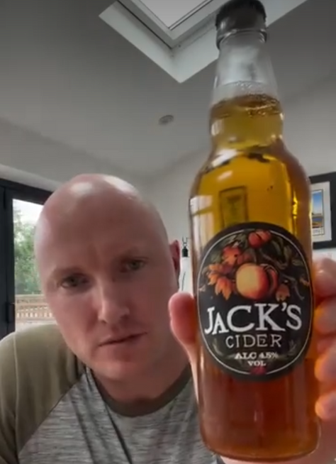 Aldi’s Official Beer & Cider Taster Reviews Jack’s Cider