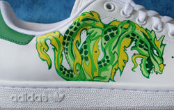 Adidas Stan Smith dipinti a mano