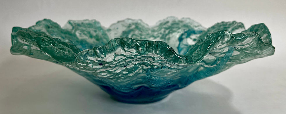 Thumbnail: 15" x 5" Deep Currents Bowl