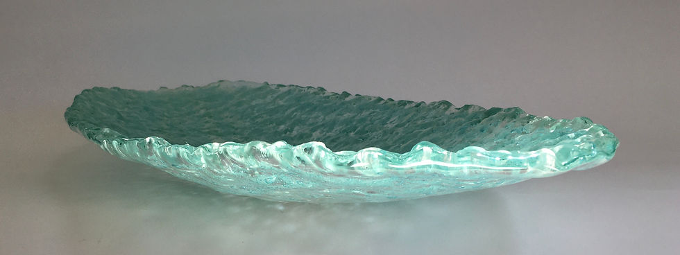 9" x 18" Sea Green Oval