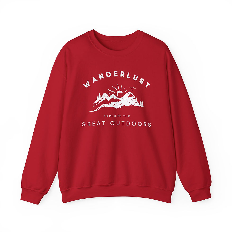 Thumbnail: Wanderlust Crewneck Sweatshirt