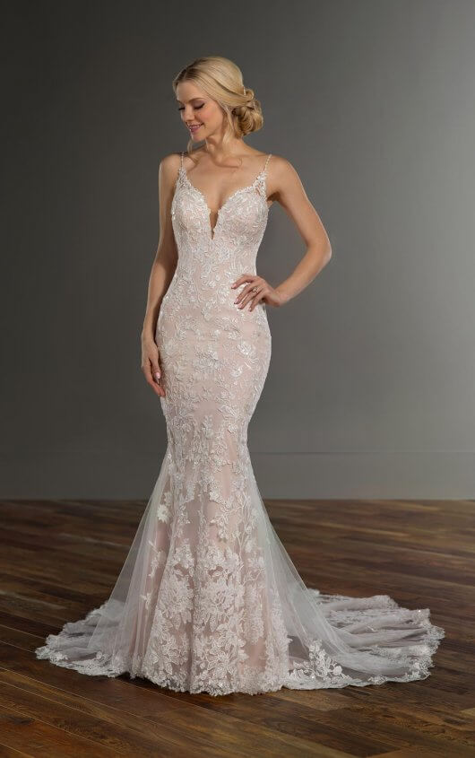 martina liana long sleeve wedding dress