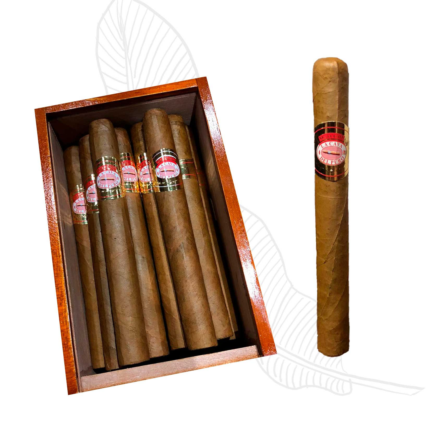 Sello Rojo Corona Larga No. 1 X20