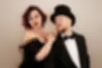 Musiker der Veranstaltung Musik am Hof: Monique Vauti-Rienößl (Alt) und Michael Nemetschke (Tenor)