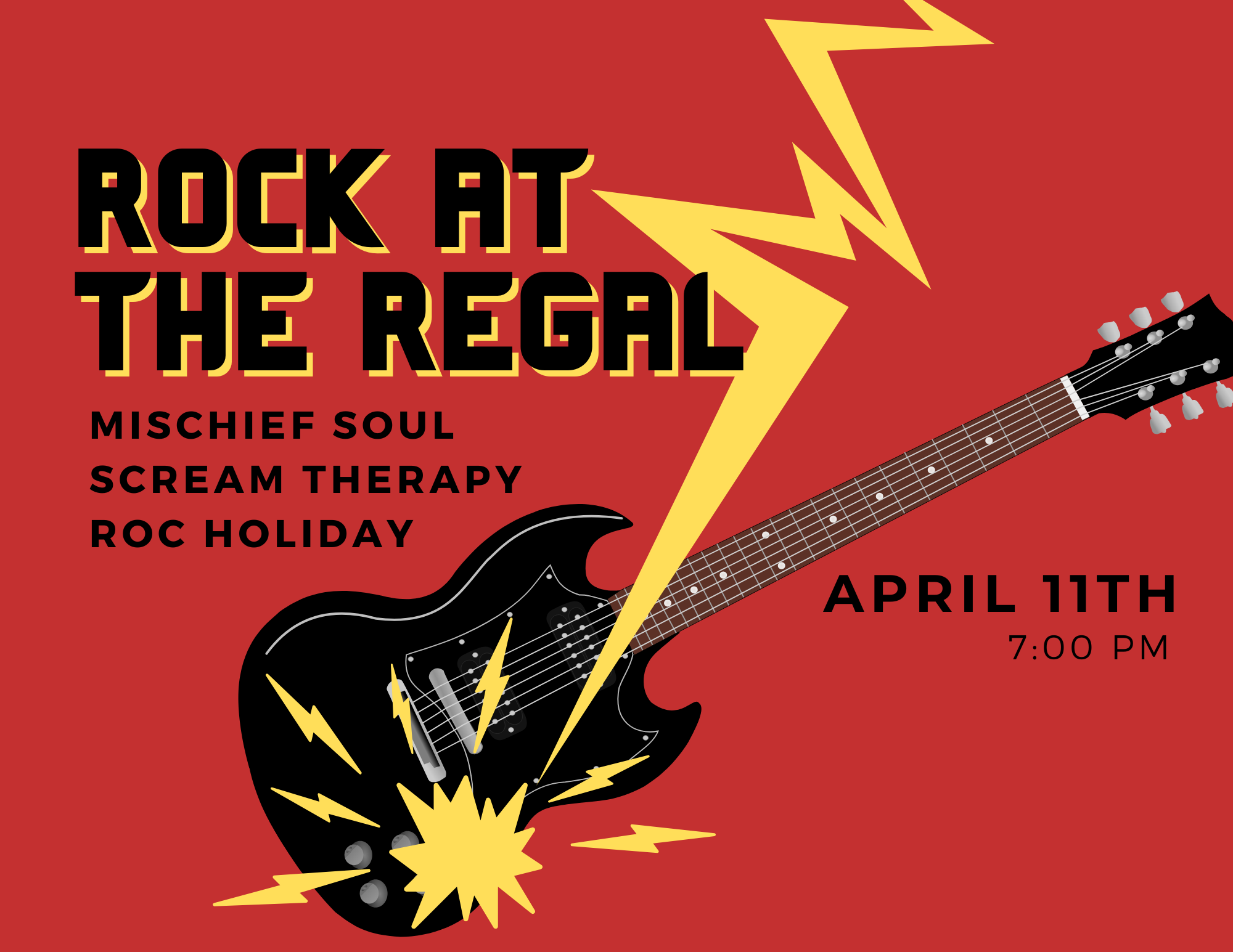 Rock at the Regal Regal Rooms