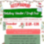 Holiday Vendor/Craft Fair