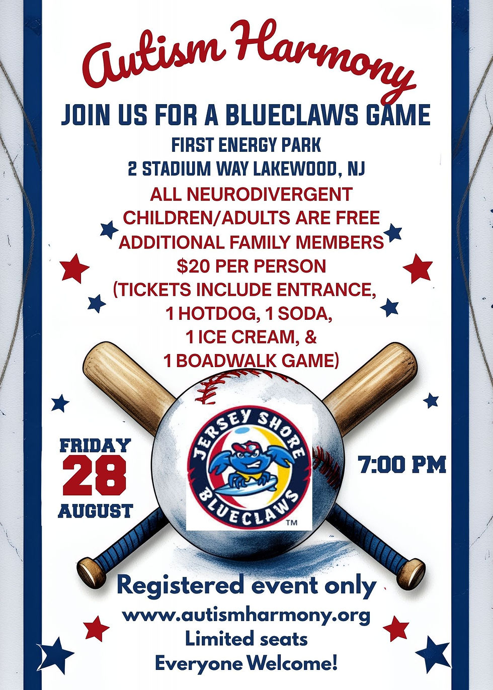 BlueClaws game event