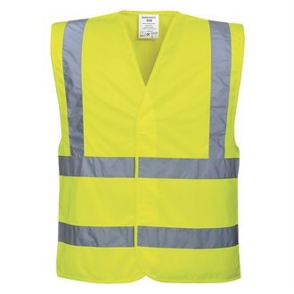 Portwest Hi-Vis 2-Band and Brace Vest PW002