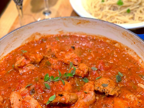 Chicken Cacciatore Made Easy, A Family Favorite!