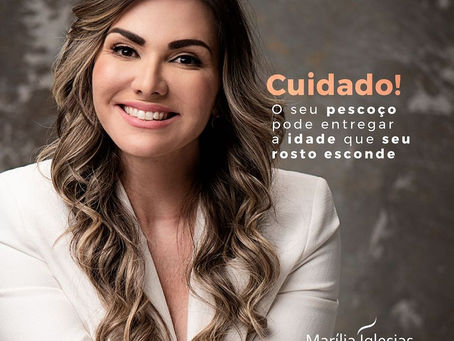 O seu pescoço é uma área que também precisa de rejuvenescimento!