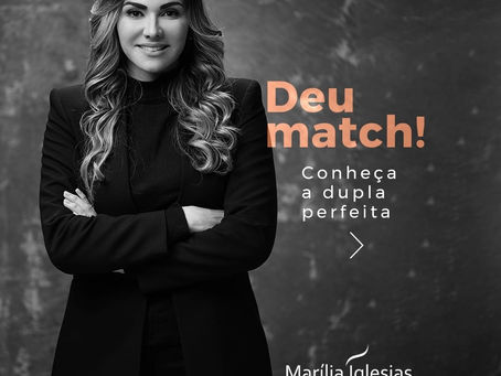 Deu match! Conheça a dupla perfeita!