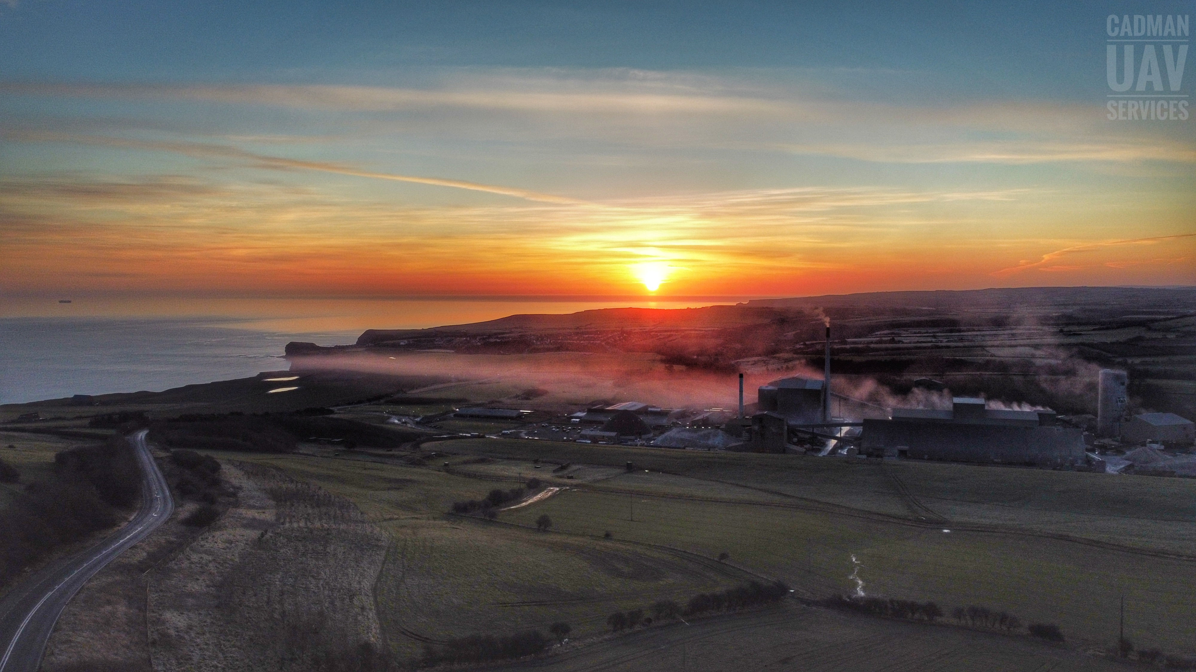 Potash sunrise (Framed)
