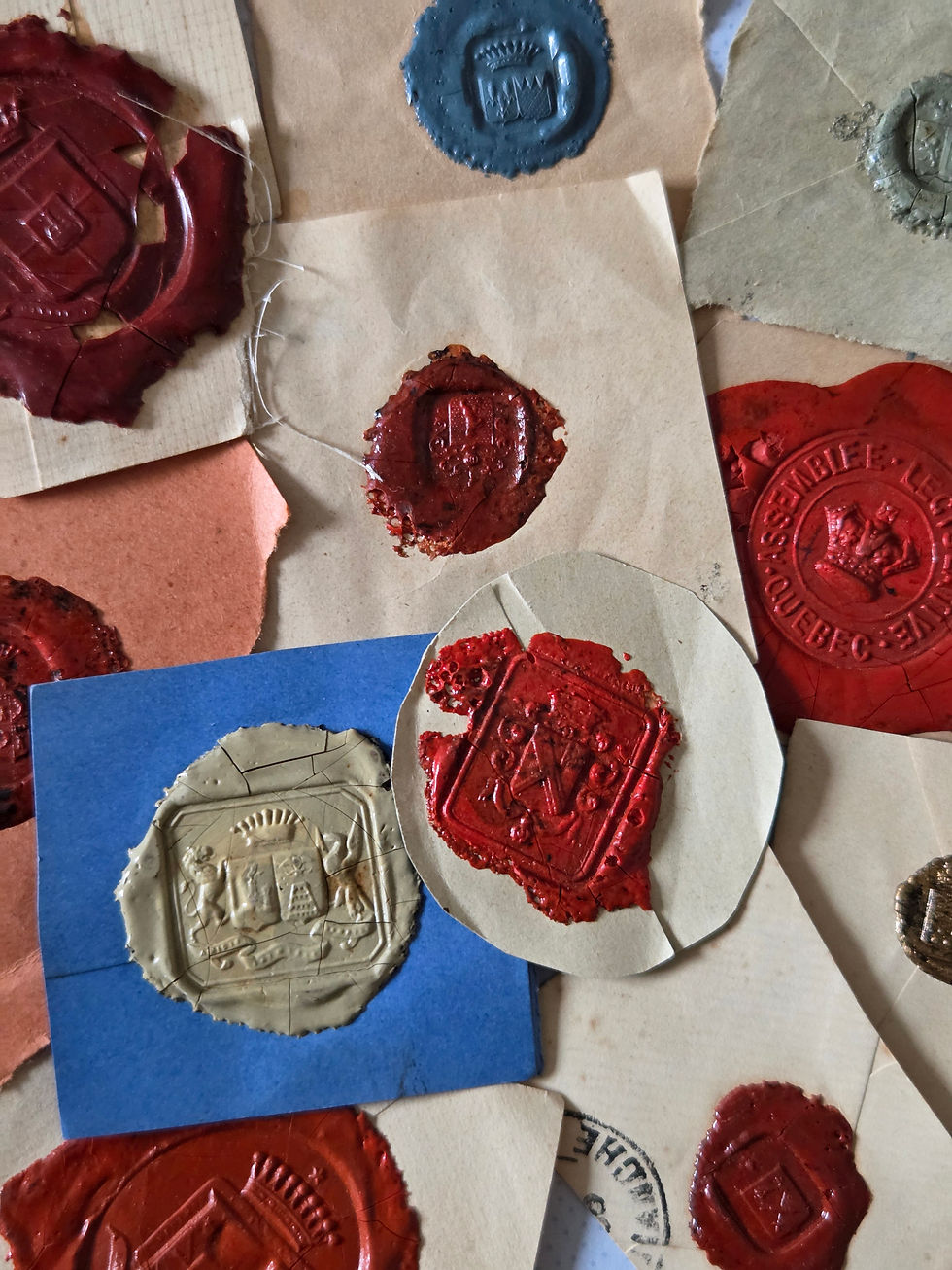 A Box of Wax Seals.