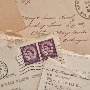 A letter collage