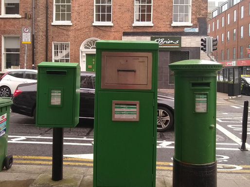Were Ireland's Post Boxes always Green?