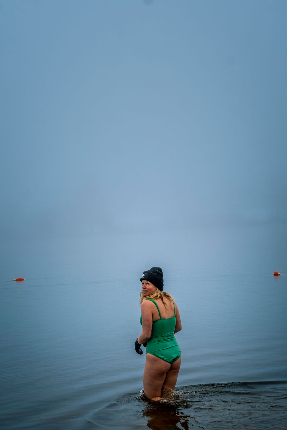 Winter swimmers