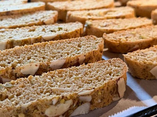 Protein Almond Pistachio Biscotti: A balanced treat you can feel good about