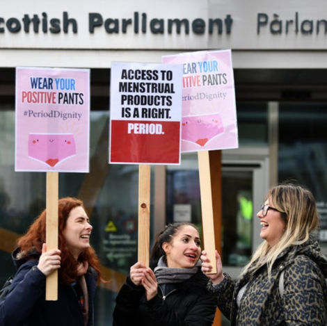Scotland makes sanitary products free and sets standard towards ending period poverty