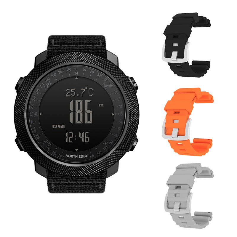 Thumbnail: NORTH EDGE Men's sport Digital watch Hours Running Swimming Military Army watche