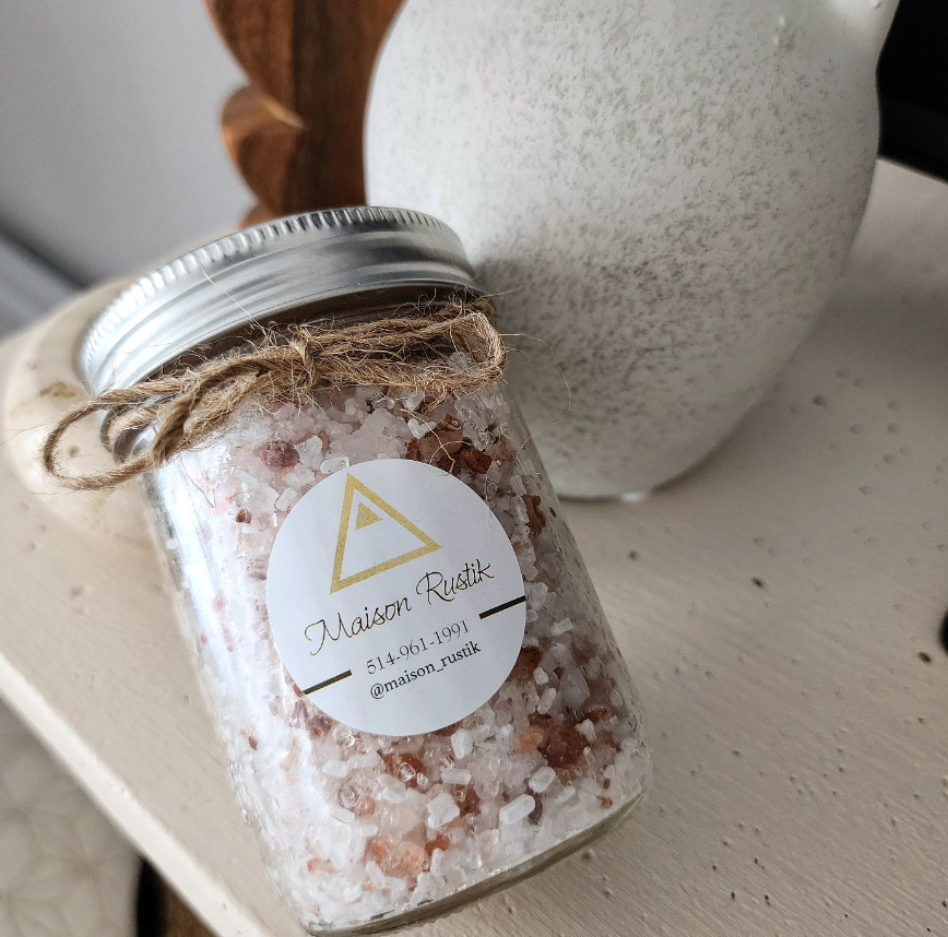 Sel de bain infusé l Infused Bath Salts (250ml)
