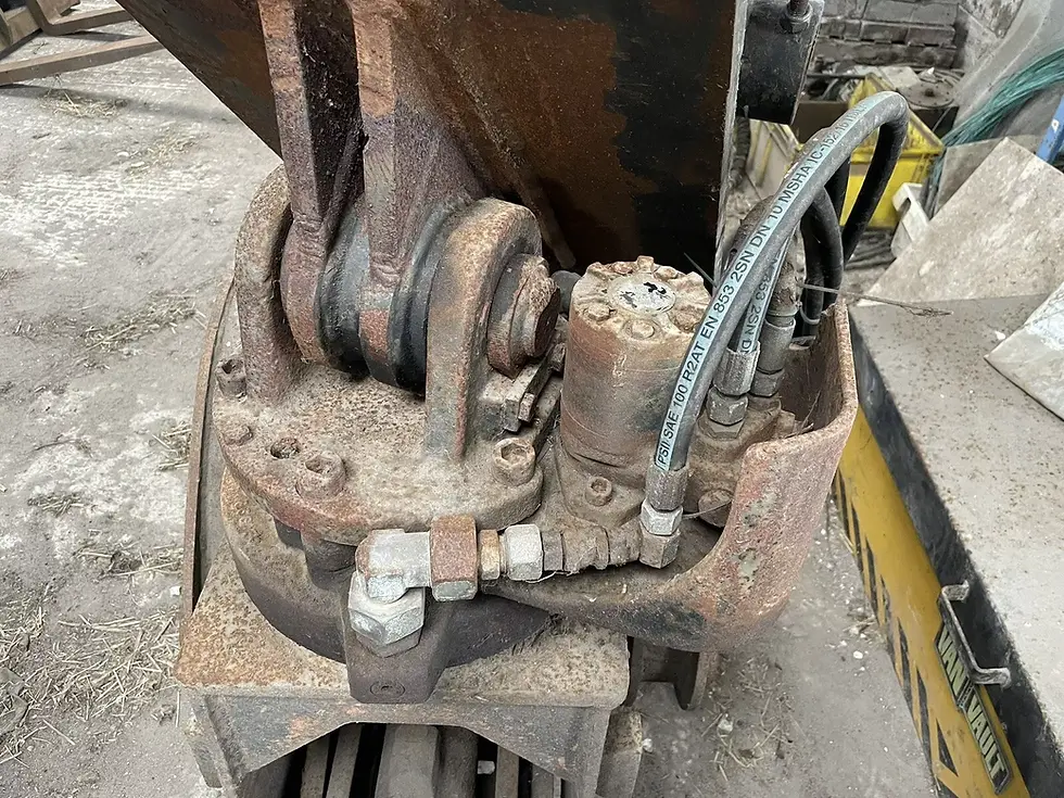 Thumbnail: Hydraulic Rotating 13 / 14 Tonne Excavator Selector Grab