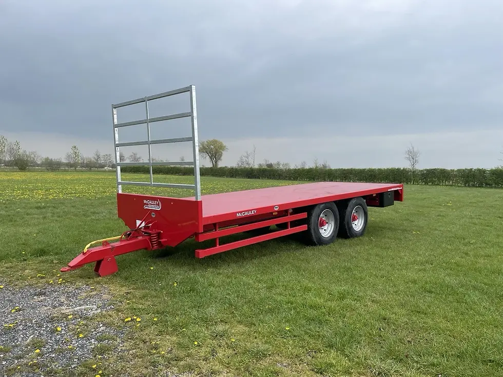 Thumbnail: McCauley Tipping Trailer 10 Tonne Dropside + VAT