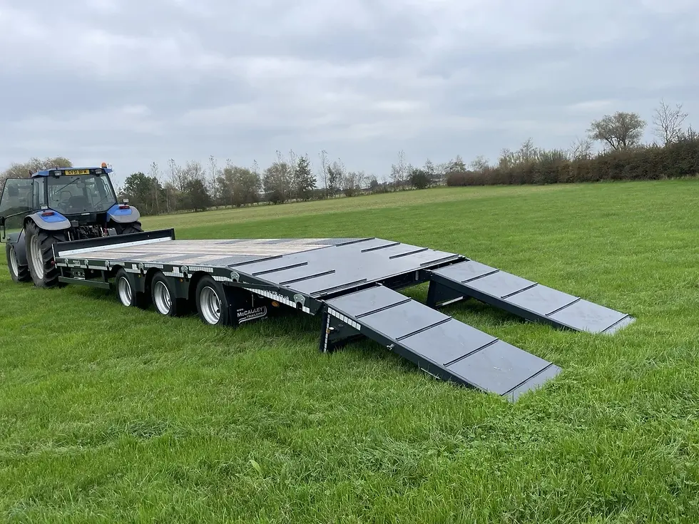 Thumbnail: New McCauley Low Loader Tractor Trailer  27 Tonne +VAT