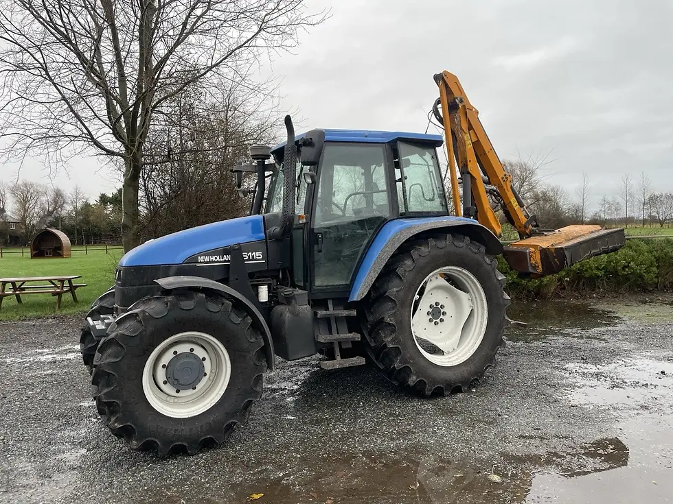 Thumbnail: SOLD!! New Holland Ts115 Tractor With Trima Loader + VAT