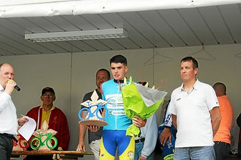 Thomas Kerjean, vainqueur du Chupen bigouden, catégorie pass-cyclisme