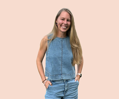 Foto van Laure, ook een van onze docentes.
