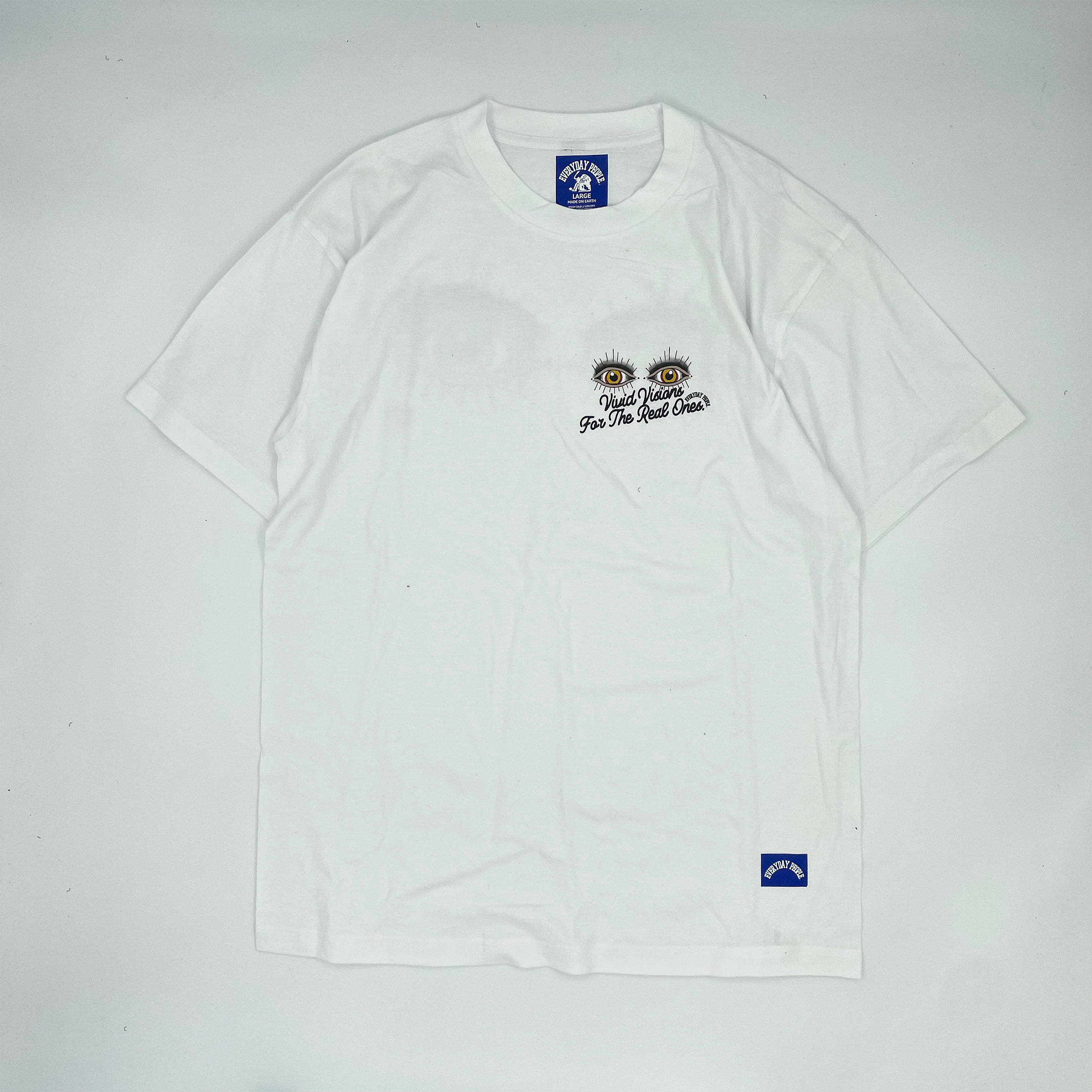 Vivid - Heavy Tee - White