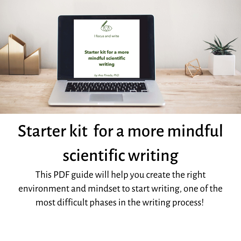 Download this pdf free guide start writing your scientific paper more mindfully. Then you can decide the section that suits you best to your situation