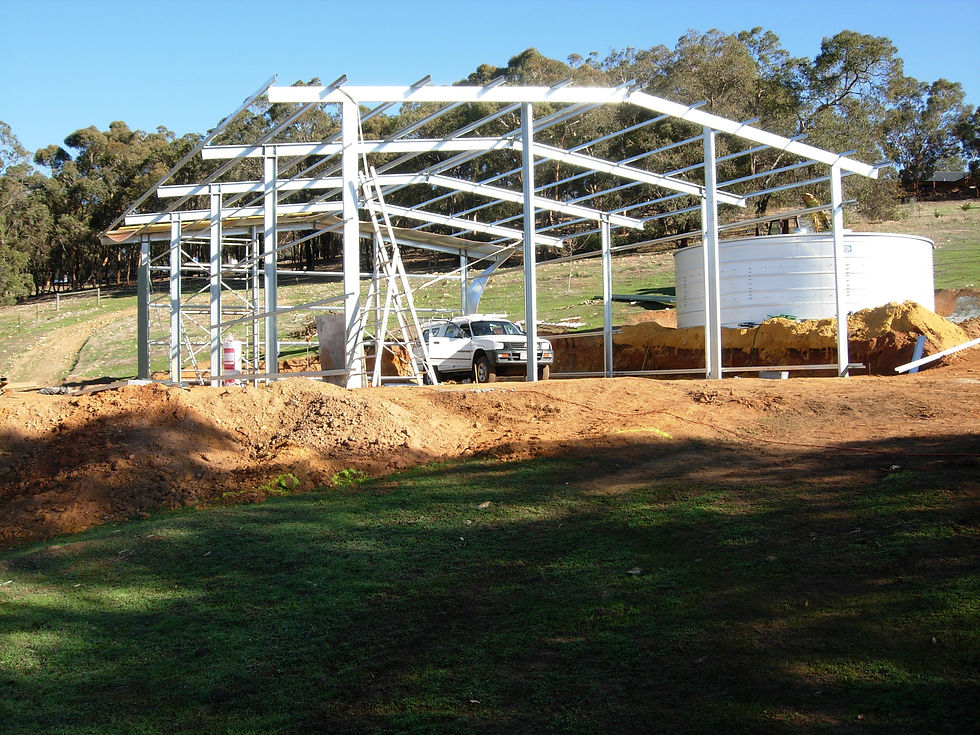 Custom shed structure
