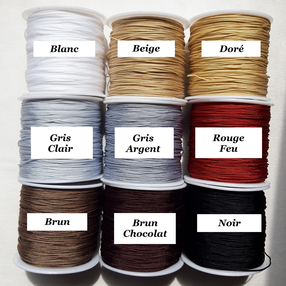 Miniature : Bracelet personnalisé en perles lettres sur cordon réglable