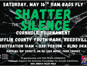 Shatter the Silence Cornhole Tournament Coming to Reedsville
