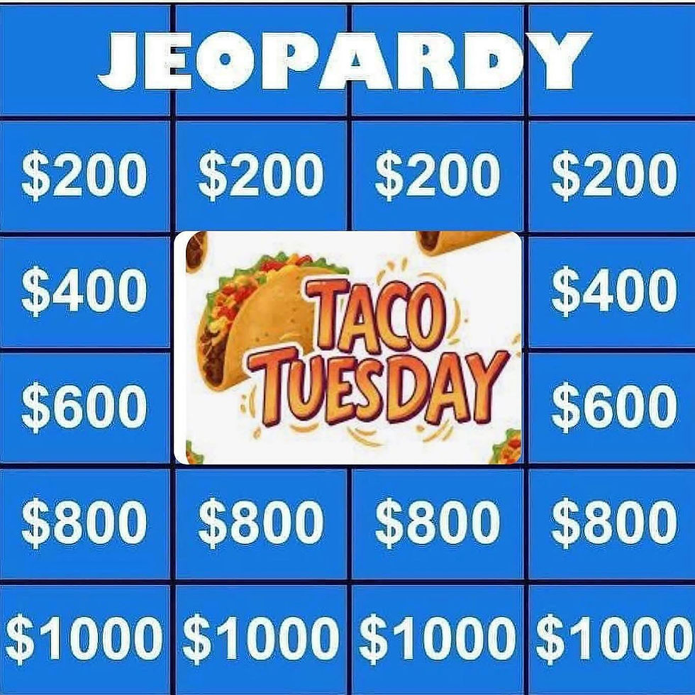 Taco Tuesday & Trivia Night at Osceola House