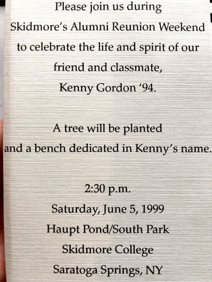 Dedication Invitation