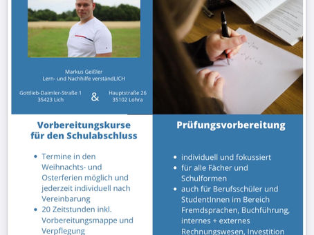 Unser neuer Flyer für EUCH!!!