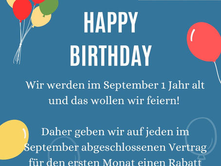 Geburtstagsaktion!:)